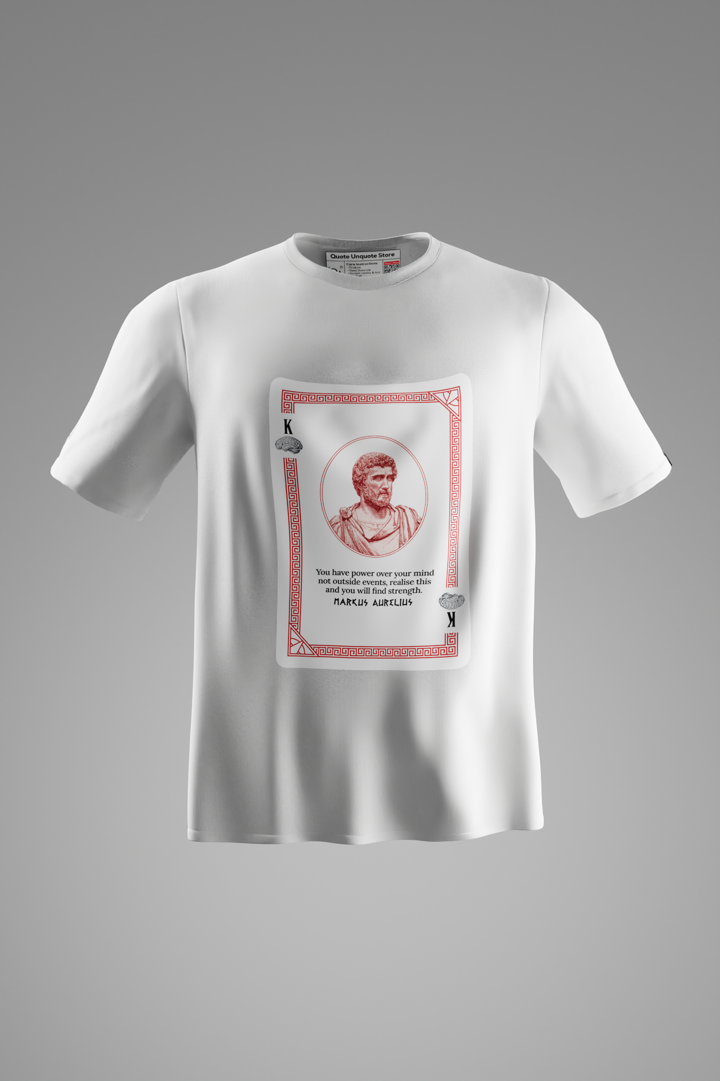 Marcus Aurelius Philosopher King V1 T-shirt