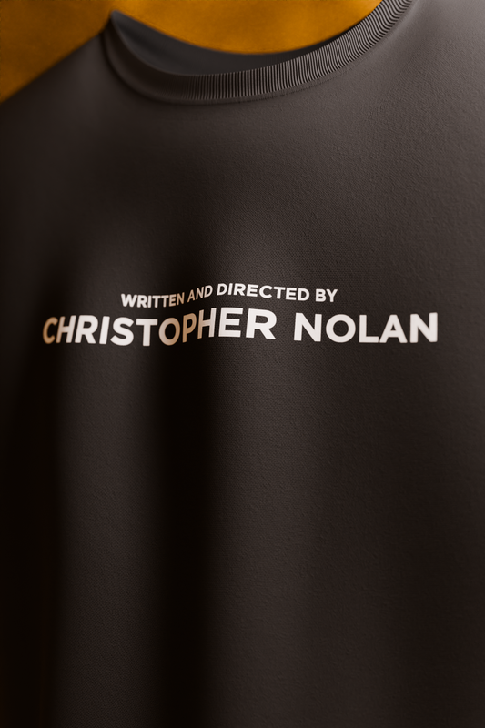 Written and Directed by Nolan T-shirt