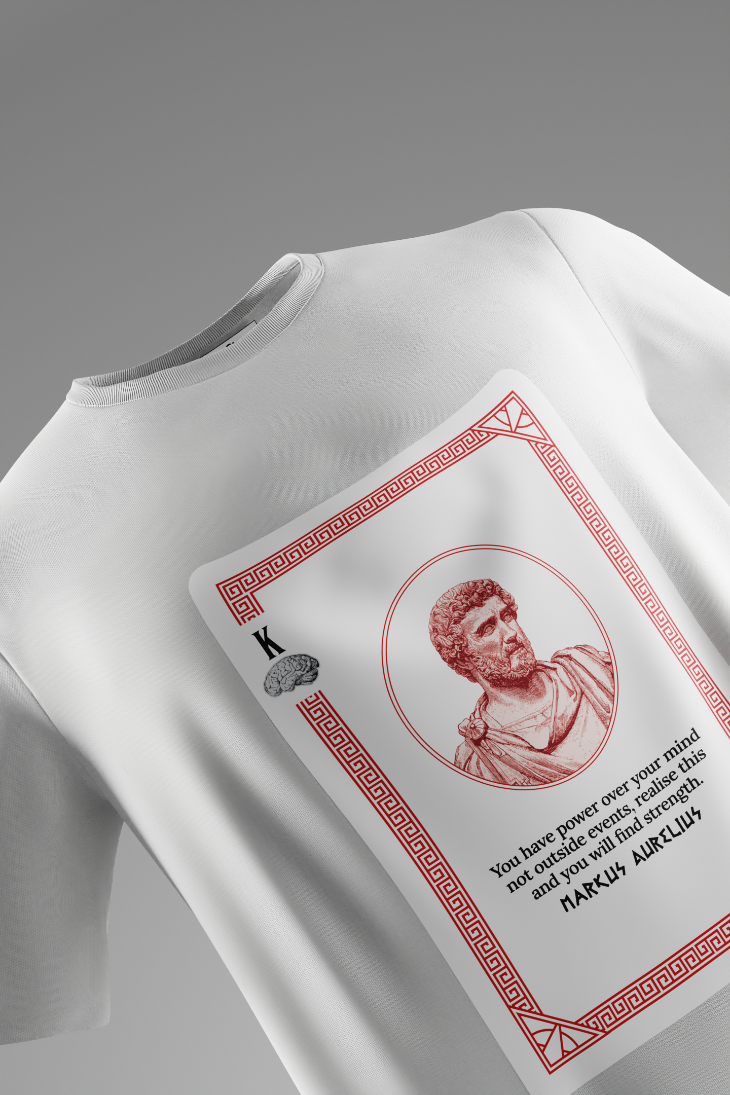 Marcus Aurelius Philosopher King V1 T-shirt
