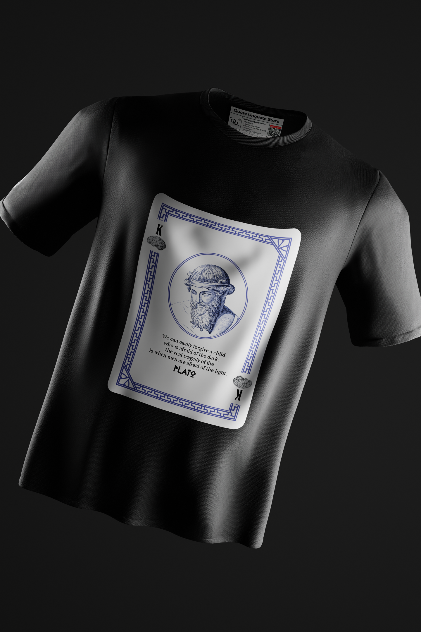 Plato Philosopher King V2 T-shirt