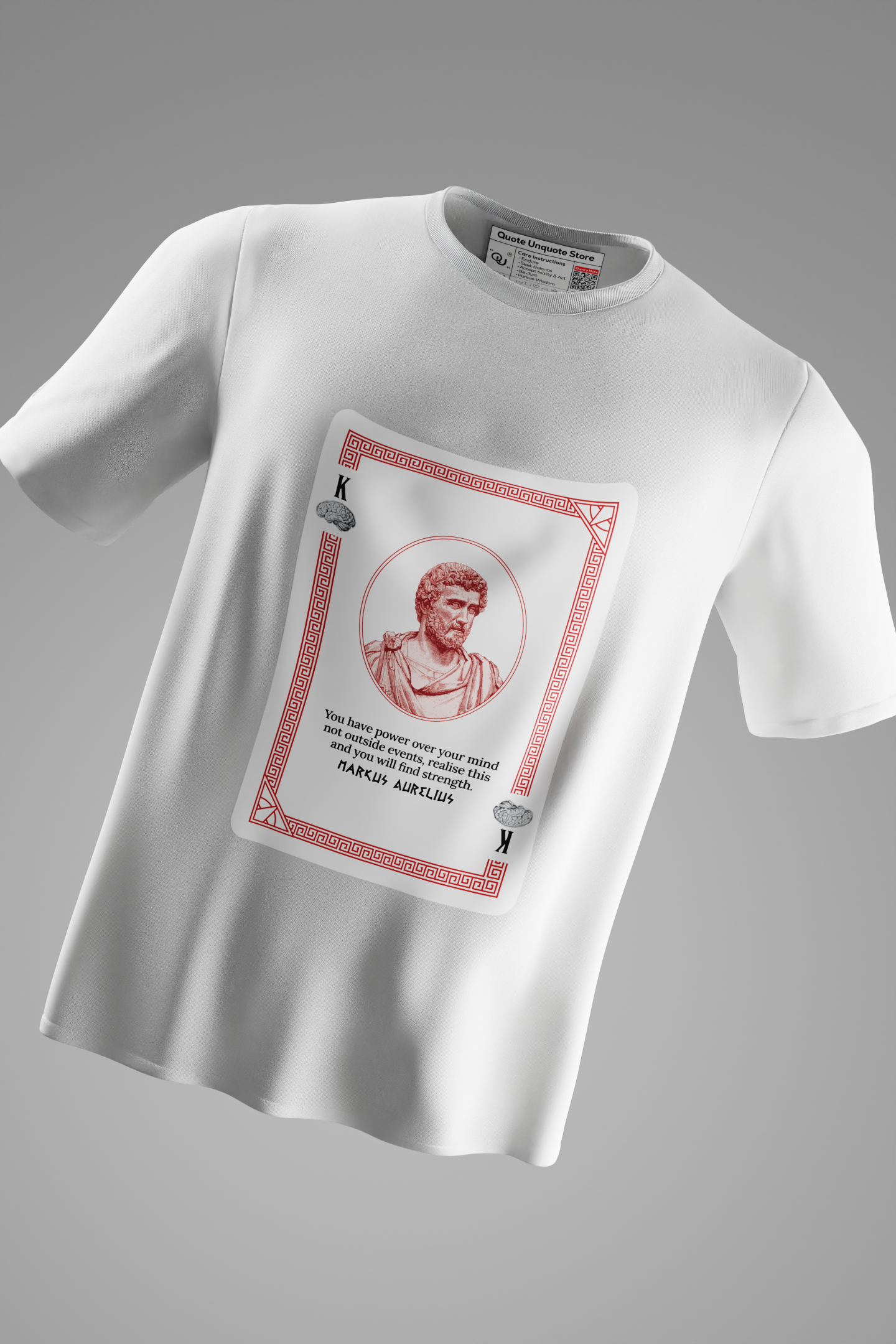 Marcus Aurelius Philosopher King V1 T-shirt
