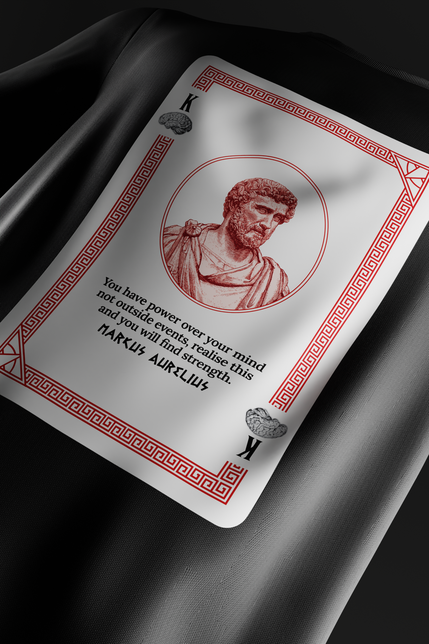 Marcus Aurelius Philosopher King V2 T-shirt