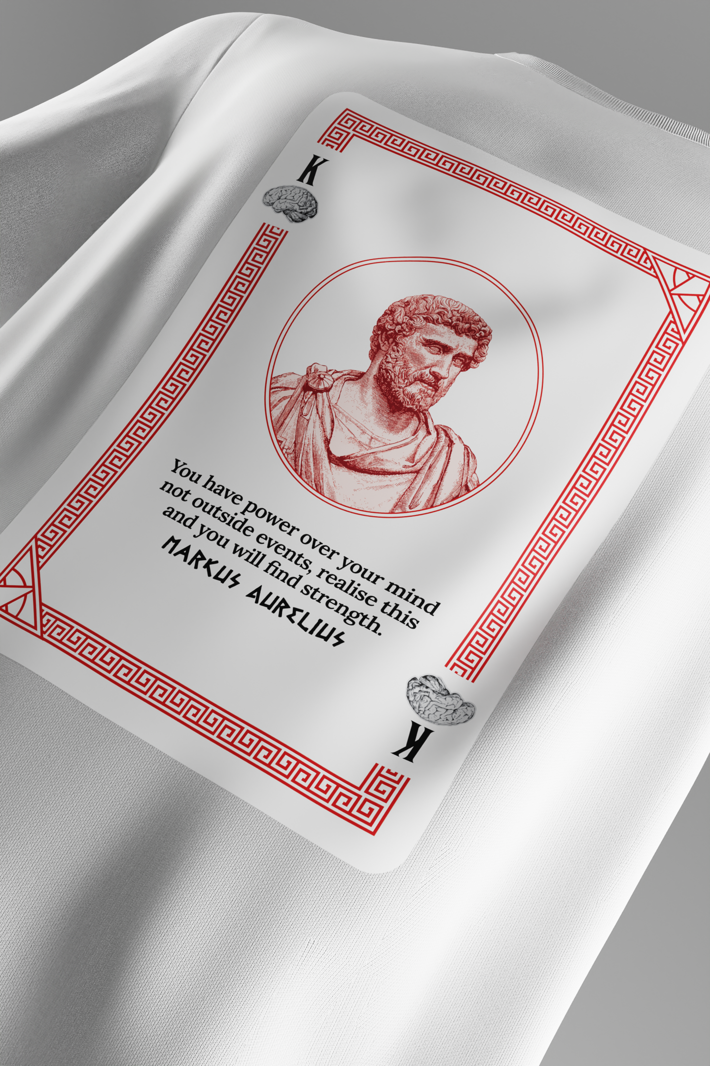 Marcus Aurelius Philosopher King V1 T-shirt