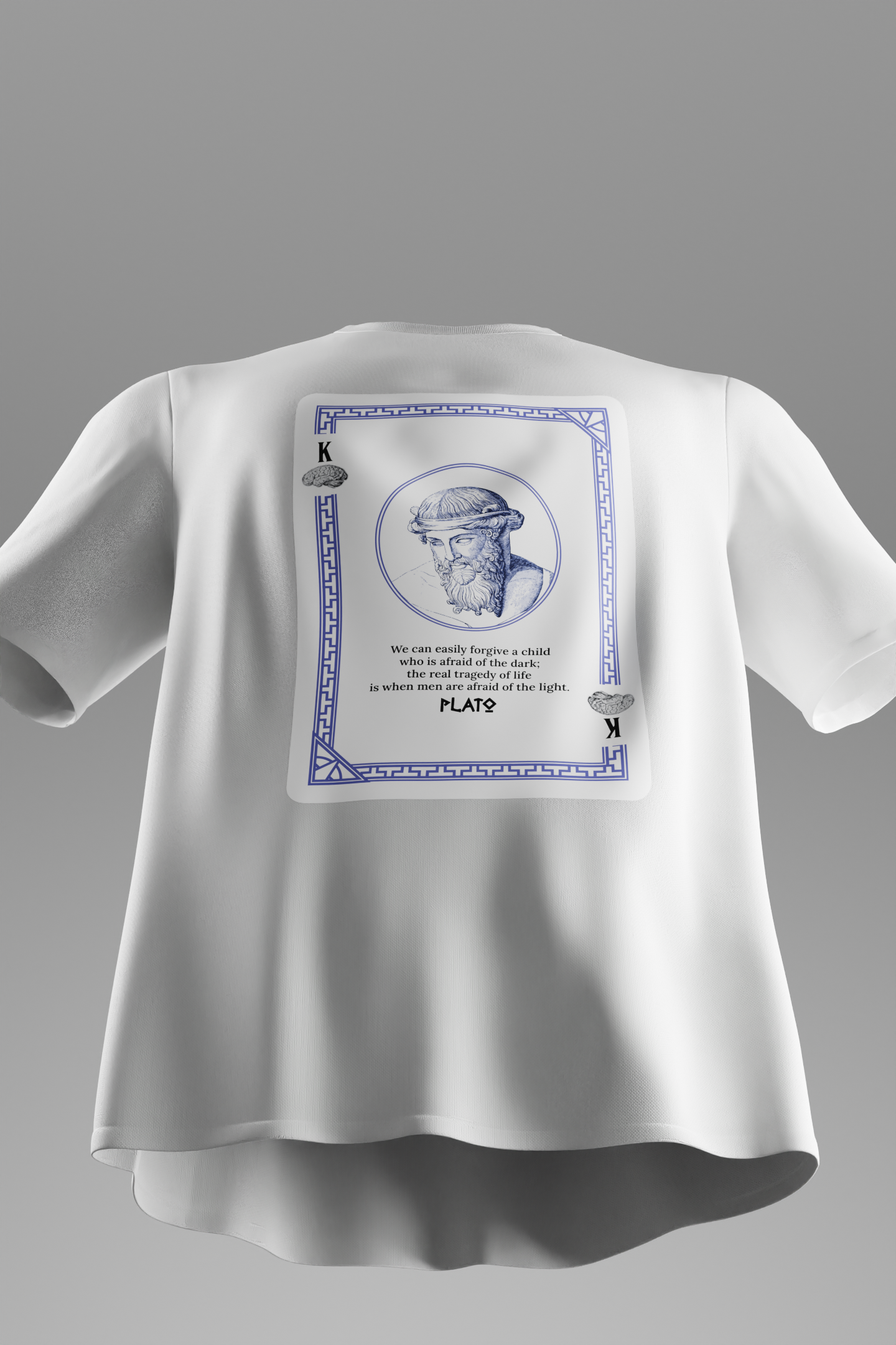 Plato Philosopher King V1 T-shirt