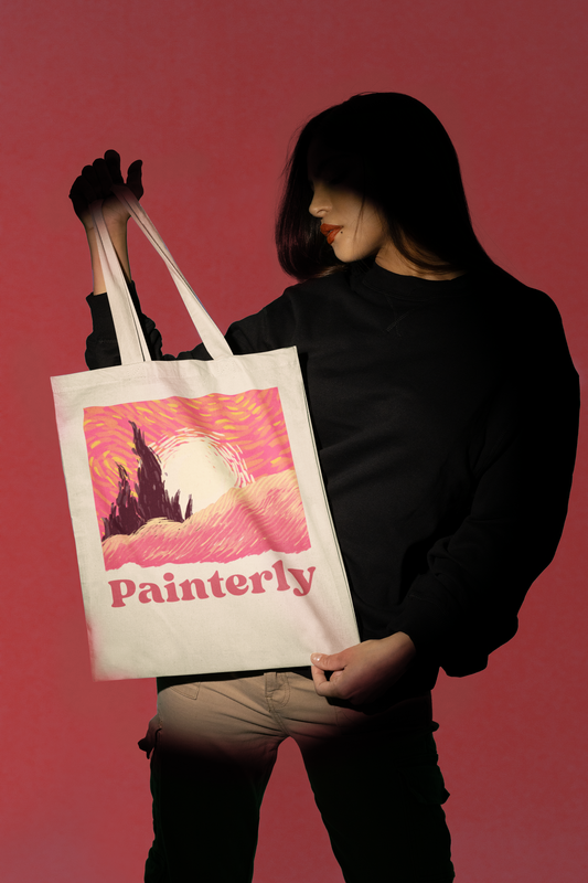 Painterly Tote Bag