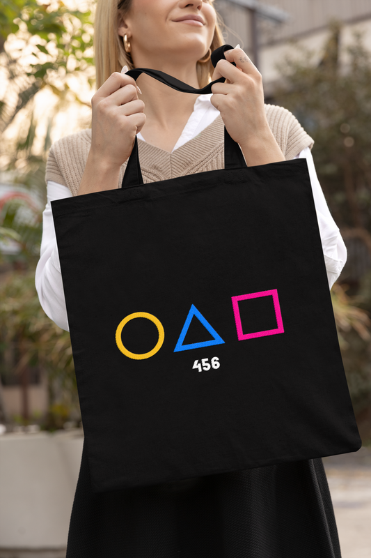 456 Zipper Tote Bag