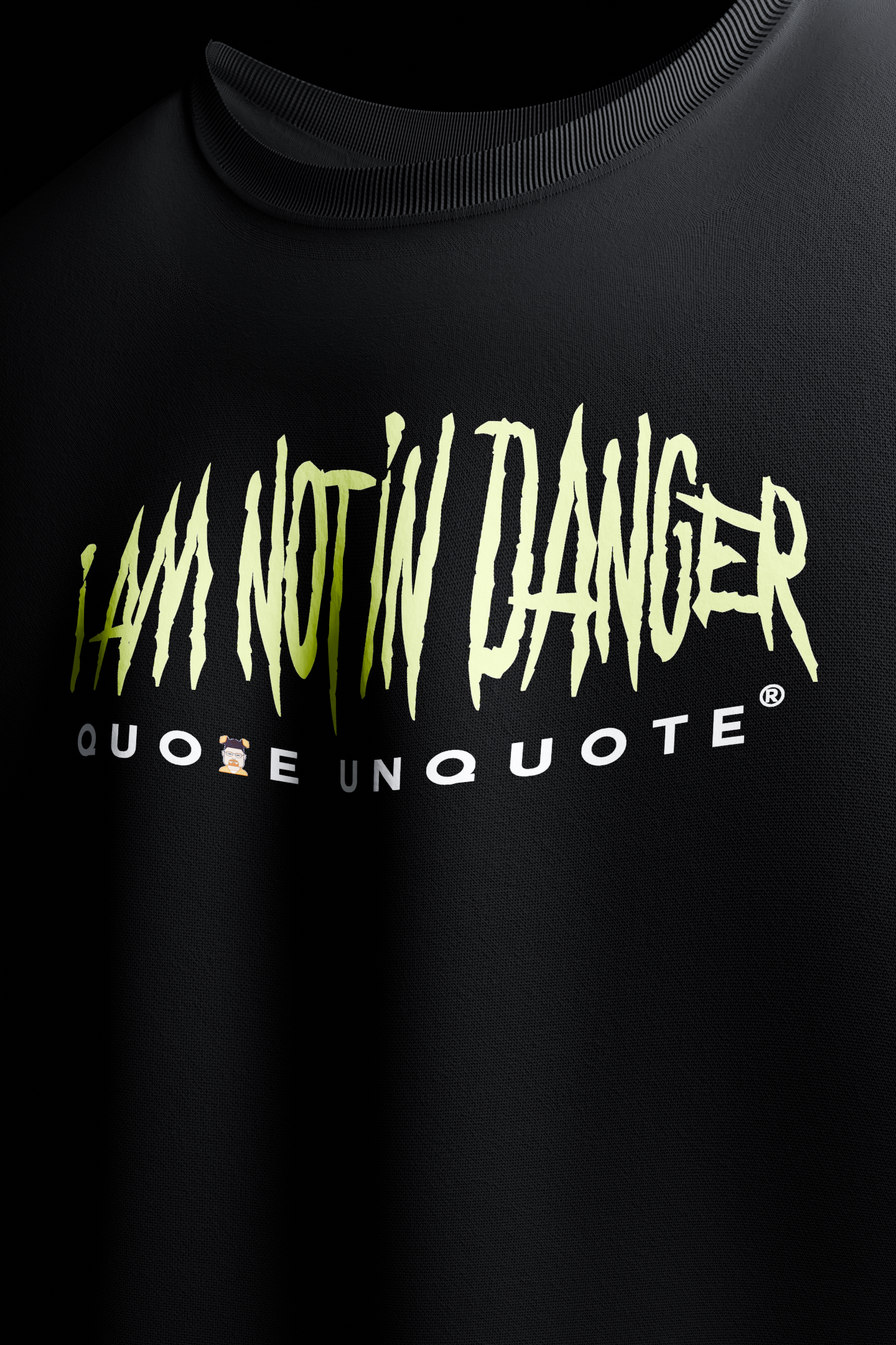 I Am The Danger Oversized T-shirt