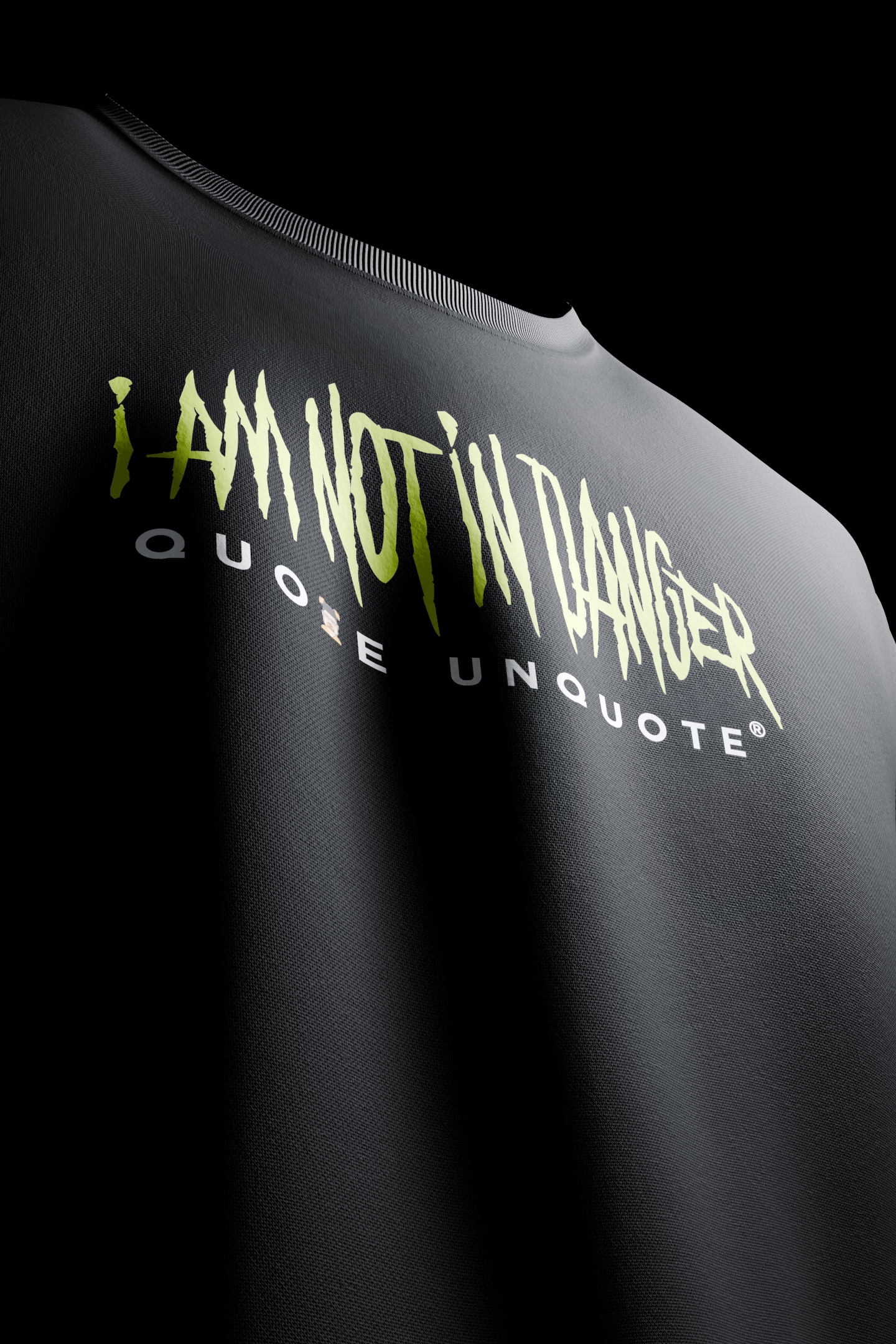 I Am The Danger Oversized T-shirt