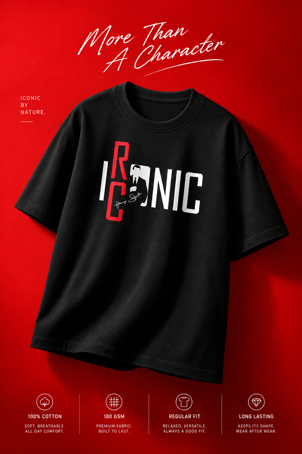 Ironic Iconic Harvey Specter V1 T-shirt
