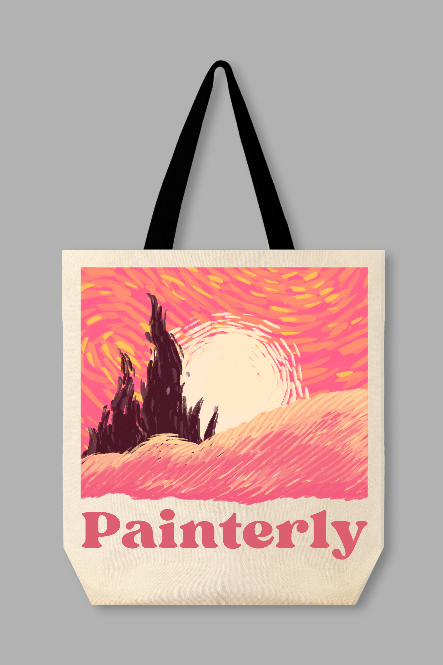 Painterly Tote Bag