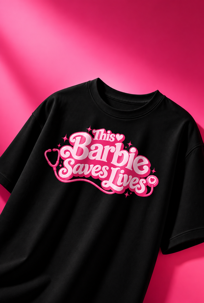 Barbie Saves Lives Tee