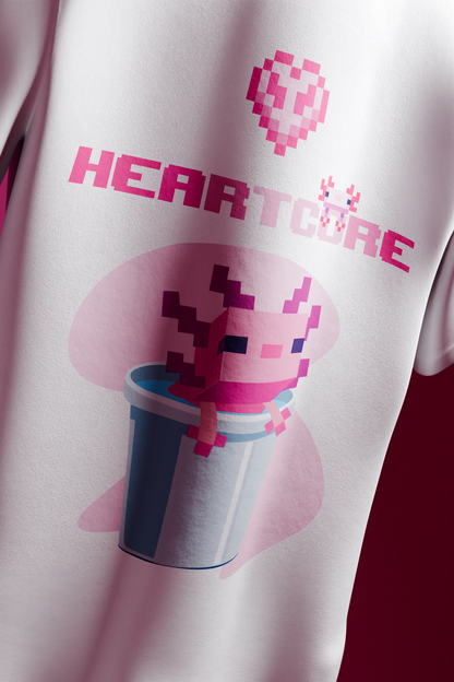 Axolotl Heartcore T-shirt