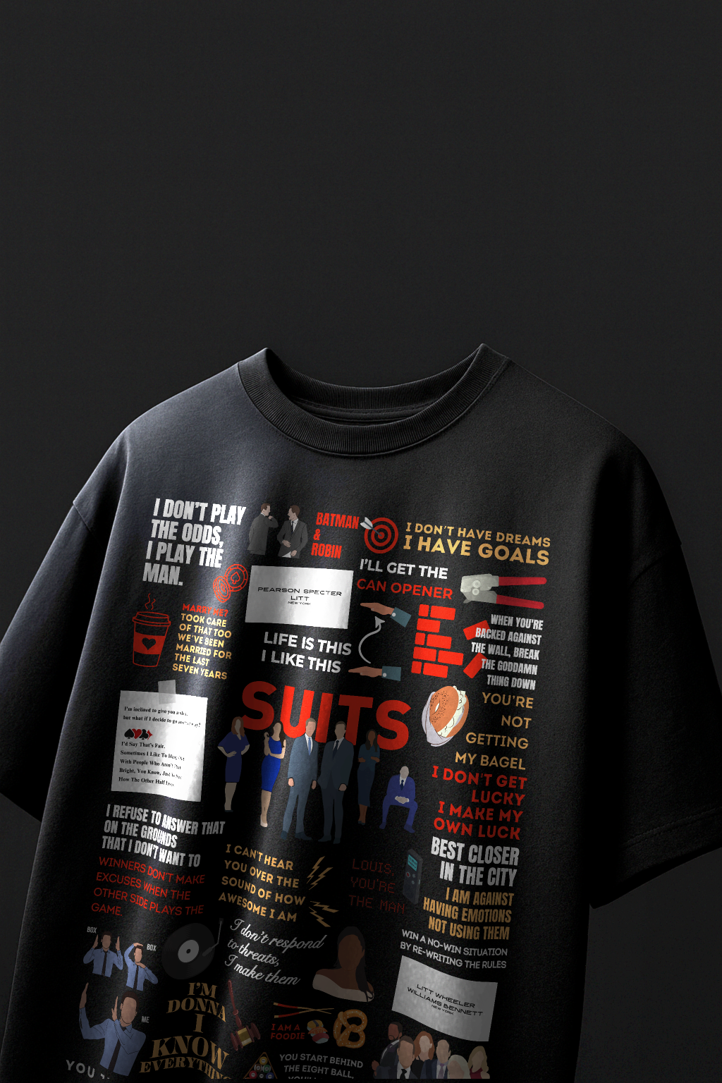 Pearson Specter Litt Oversized T-shirt