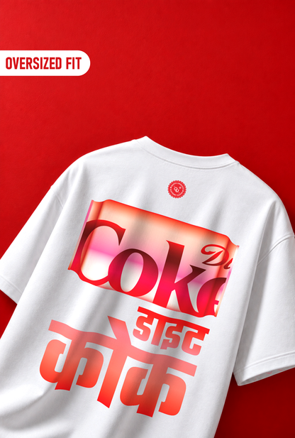 Coke Ka Mood Oversized T-Shirt
