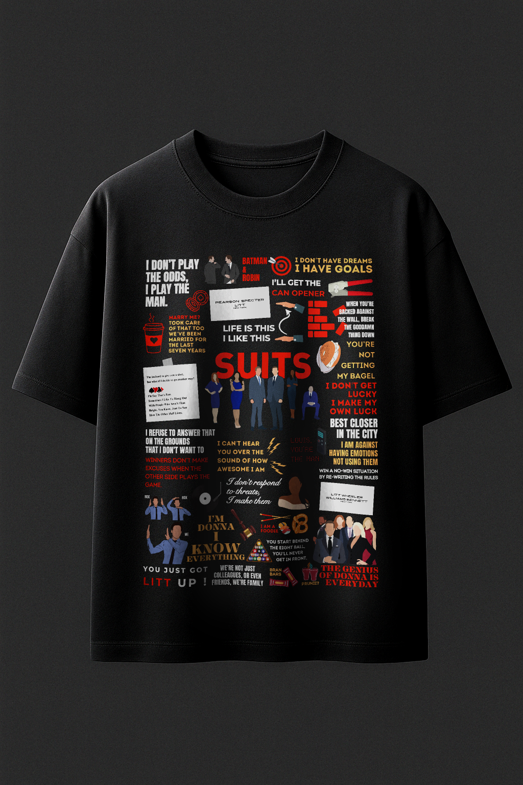 Pearson Specter Litt Oversized T-shirt