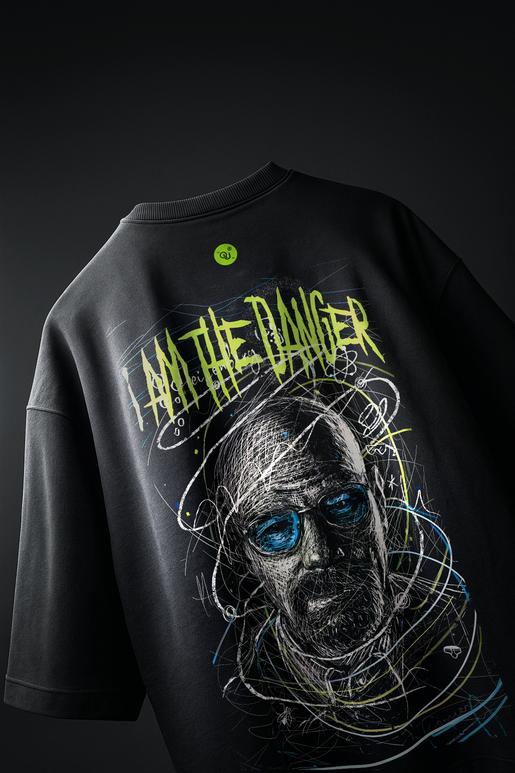 I Am The Danger Premium Oversized T-shirt